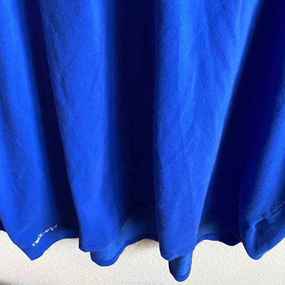 Nike Men's Royal Blue Dri-Fit Hoodie (lightweight) - Picture 3 of 13